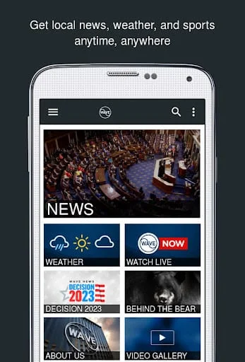 WAVE Local News Screenshot 1