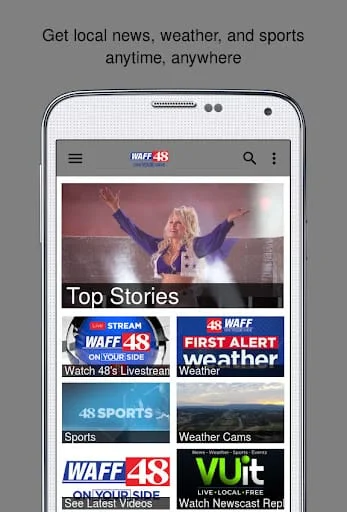 WAFF 48 Local News Screenshot 1