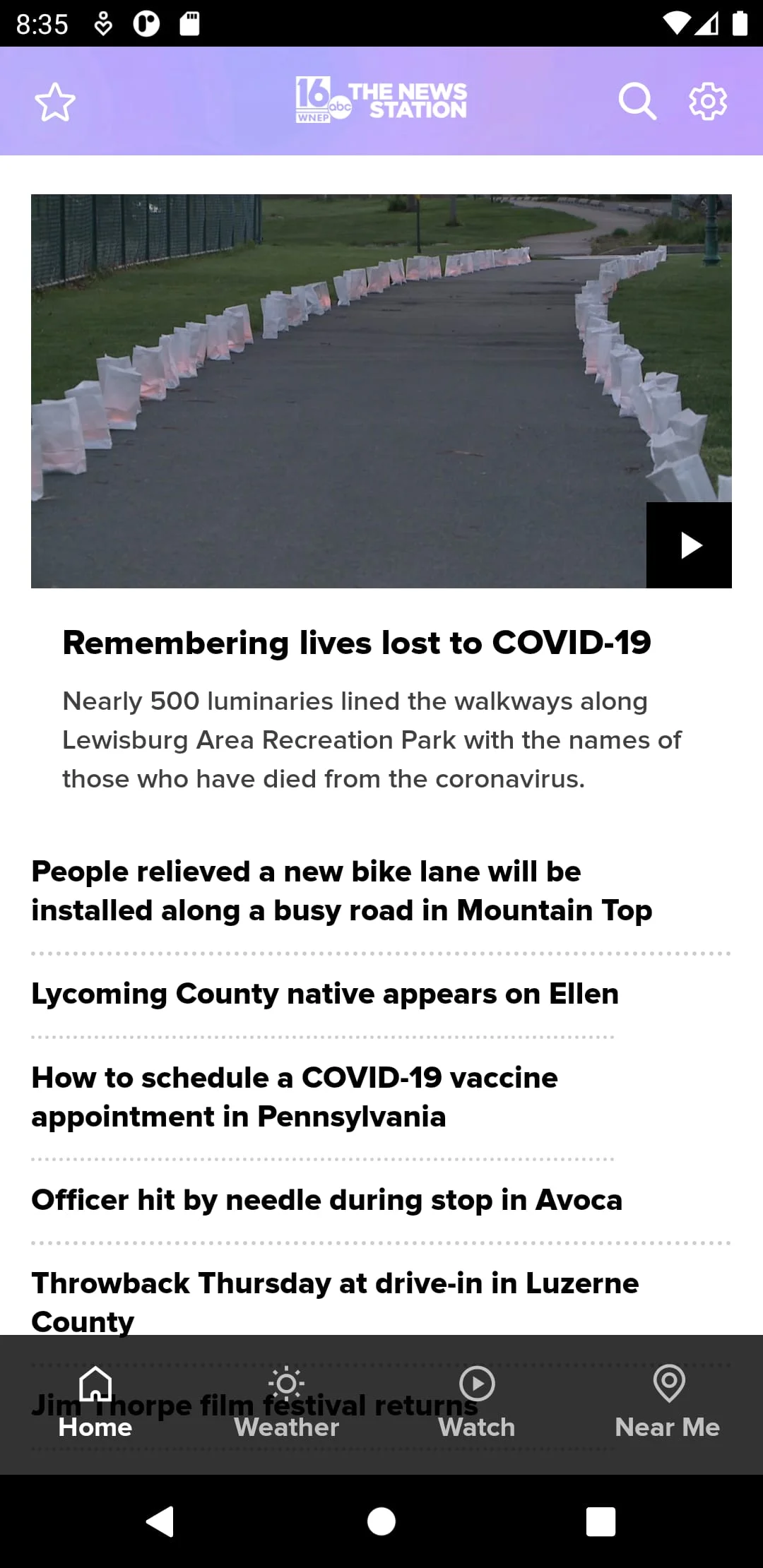 WNEP The News Station Screenshot 1