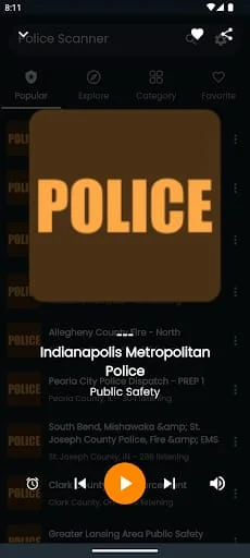 Police Scanner Radio Screenshot 3
