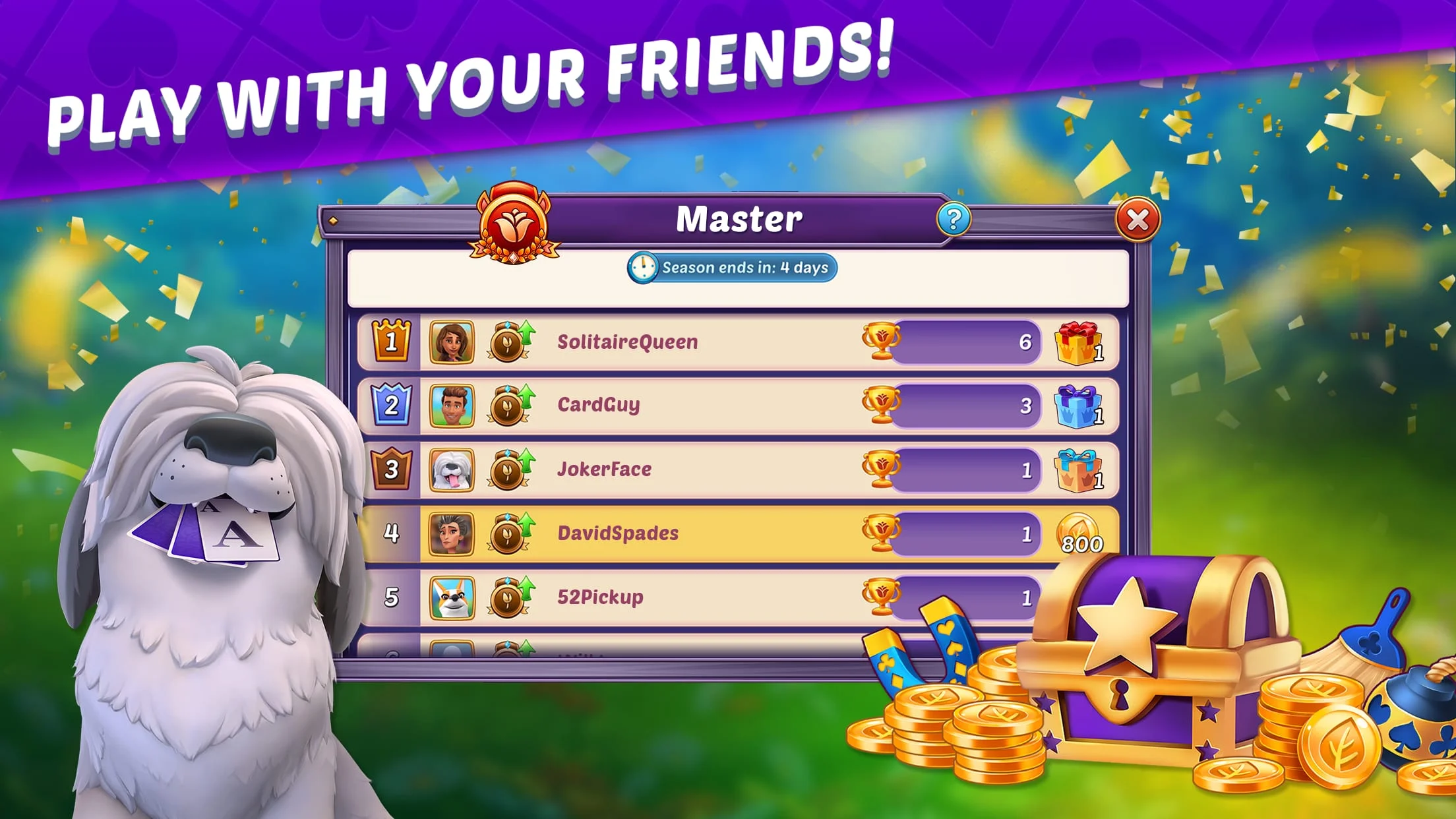 Solitaire Story - Ava's Manor Screenshot 1