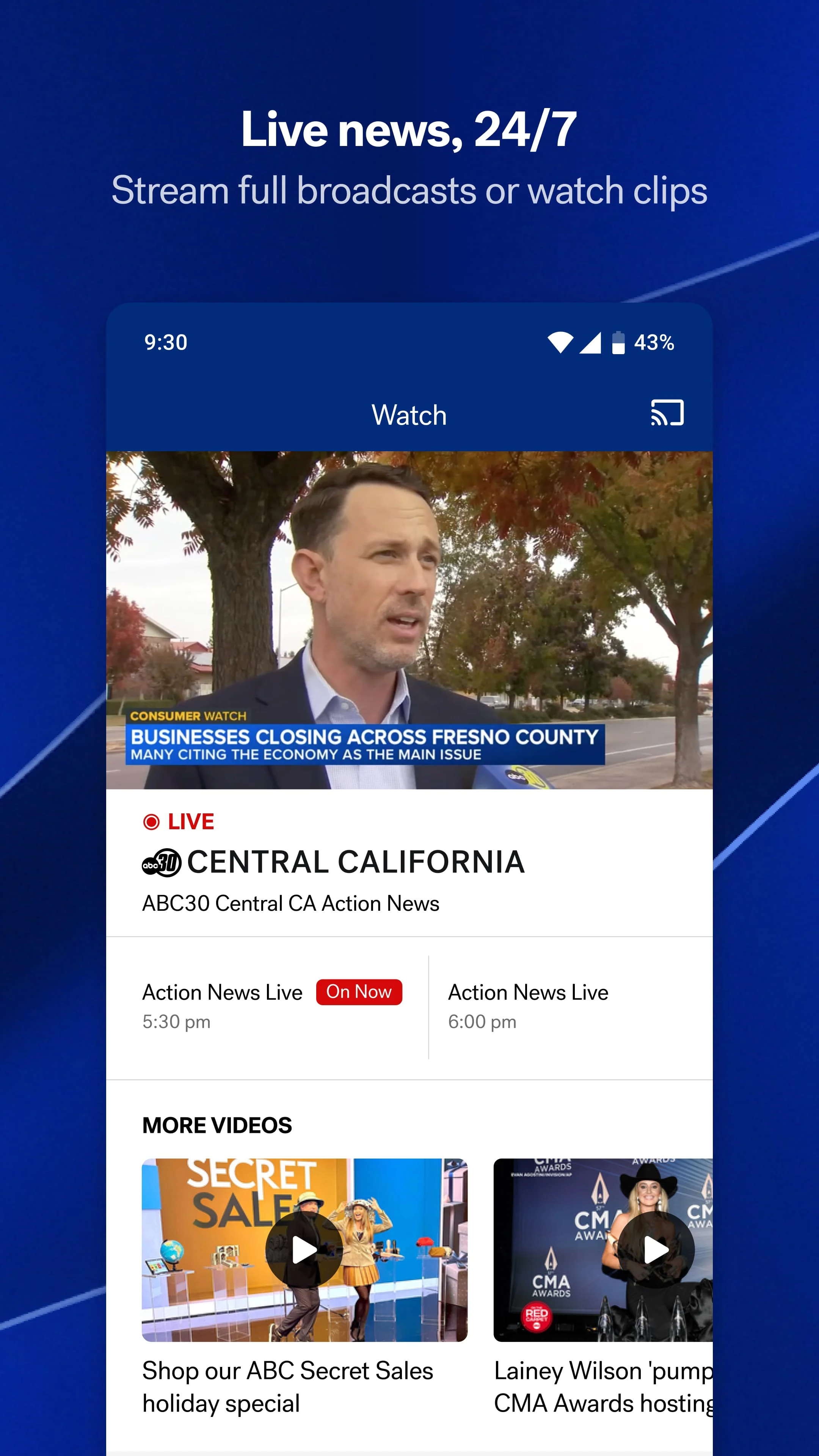 ABC30 Central CA Screenshot 4