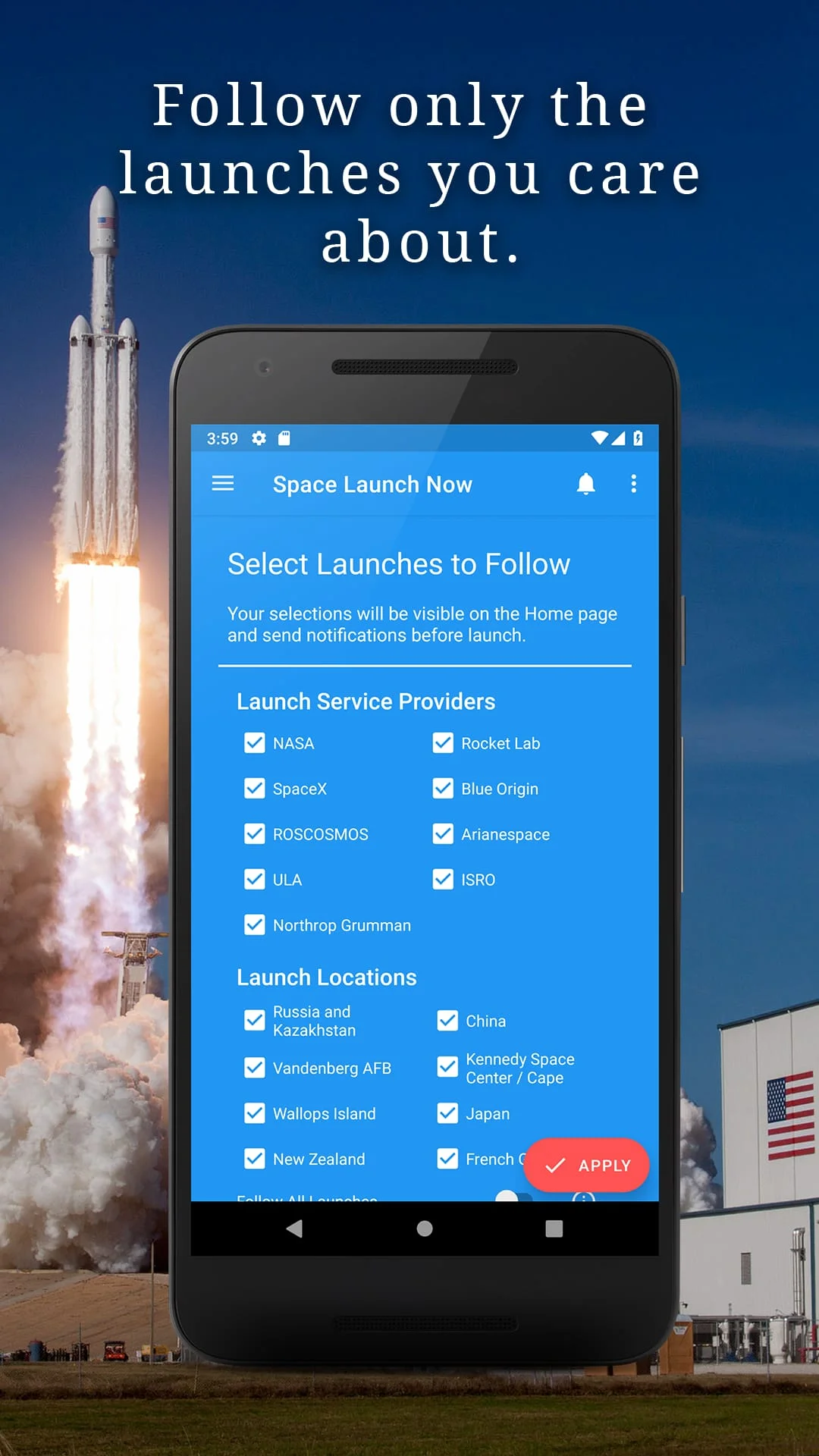 Space Launch Now Screenshot 4
