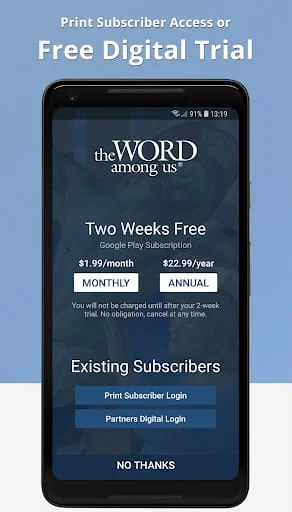 The Word Among Us Mass Edition Screenshot 1