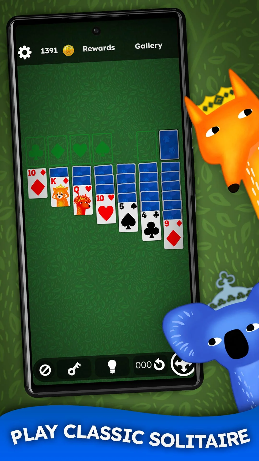 FLICK SOLITAIRE - Cozy Cards Screenshot 2