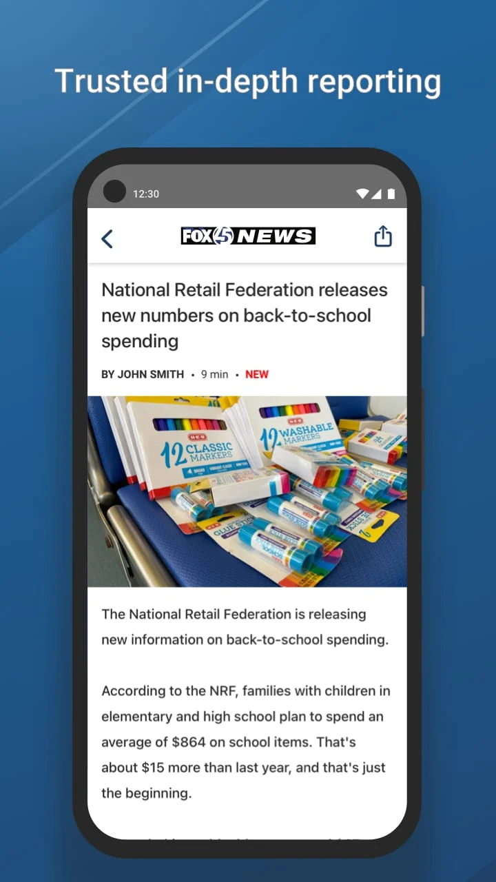 WBFF FOX45 Screenshot 4