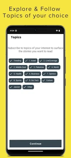Israel News English Screenshot 2