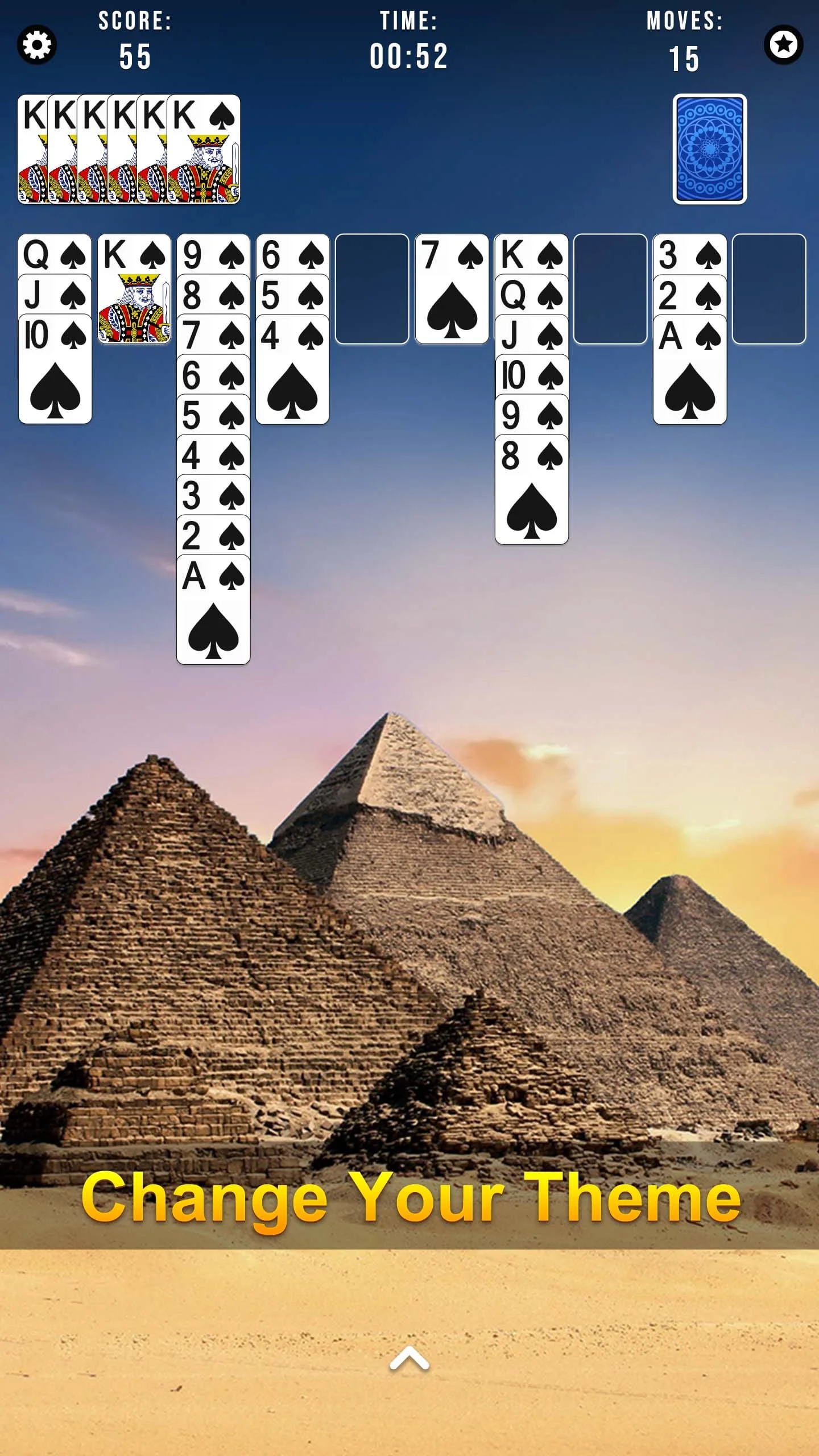 Spider Solitaire Screenshot 4