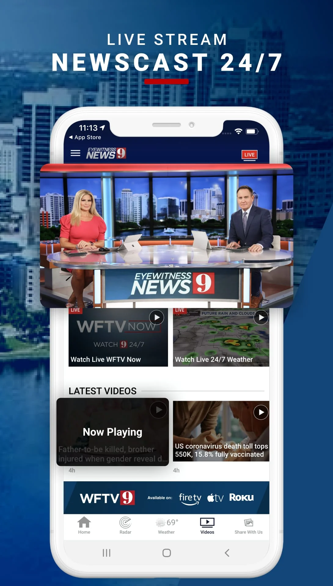 WFTV Channel 9 Eyewitness News Screenshot 3