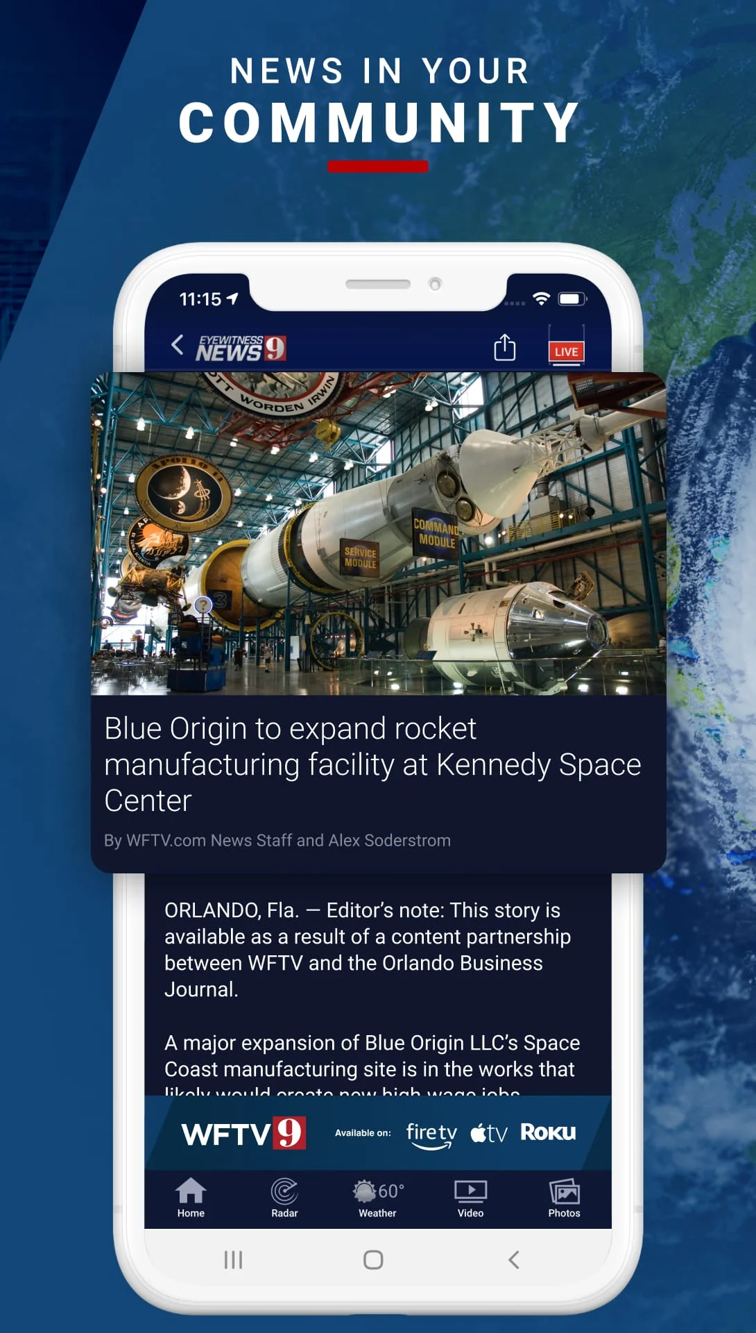 WFTV Channel 9 Eyewitness News Screenshot 4