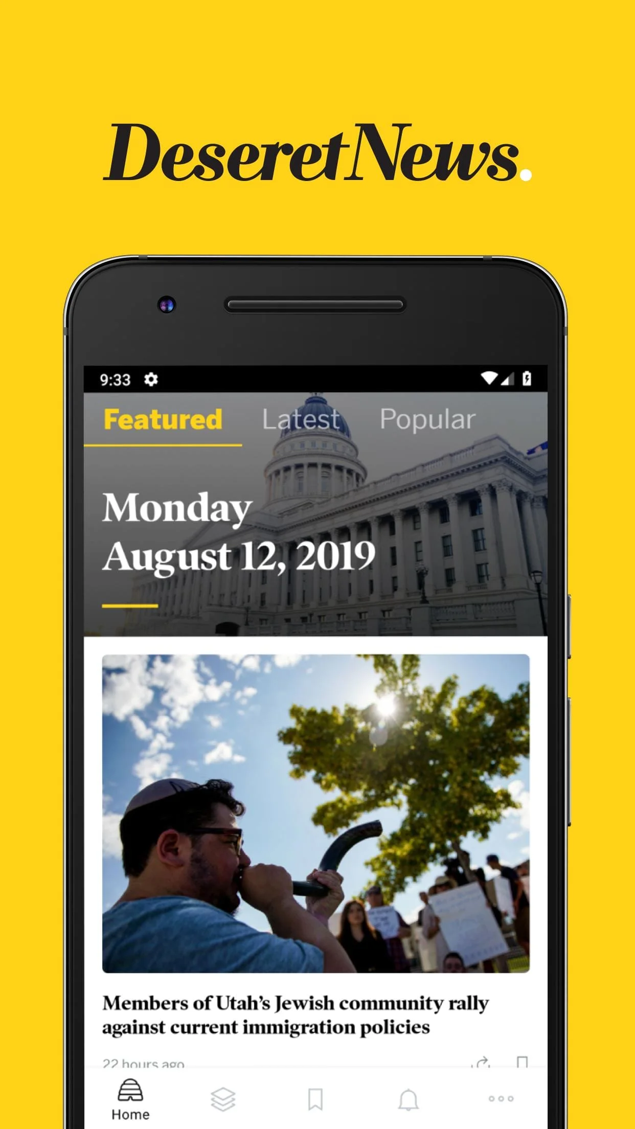 Deseret News Screenshot 1