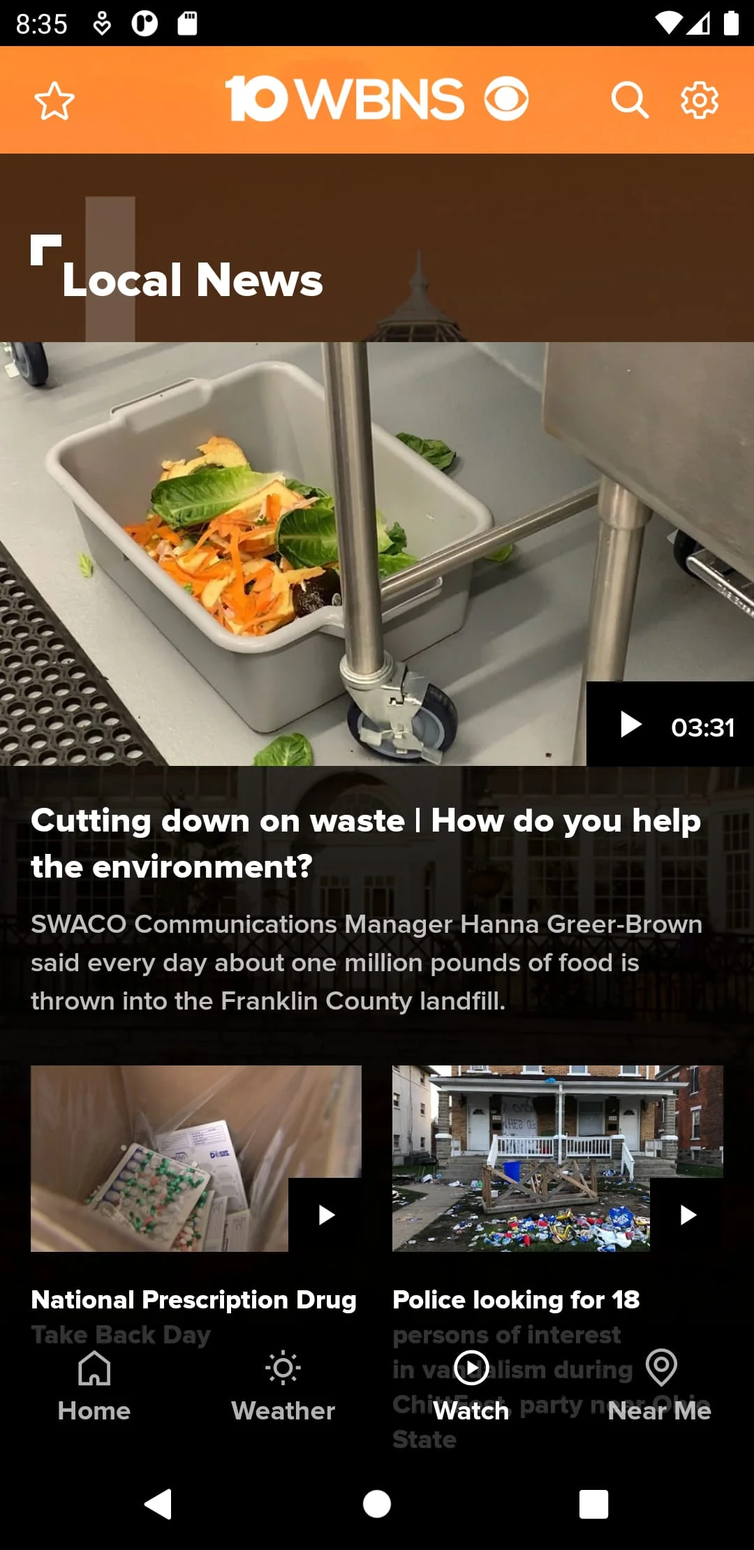 10TV WBNS Columbus, Ohio Screenshot 2