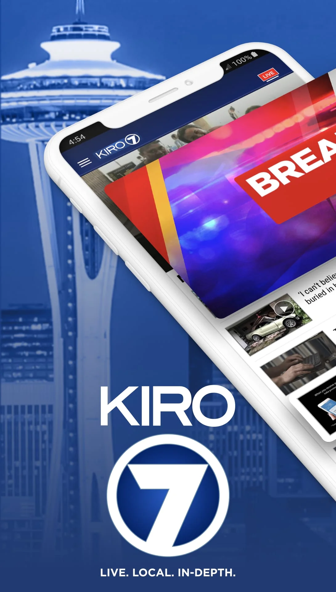 KIRO 7 News App - Seattle Area Screenshot 1