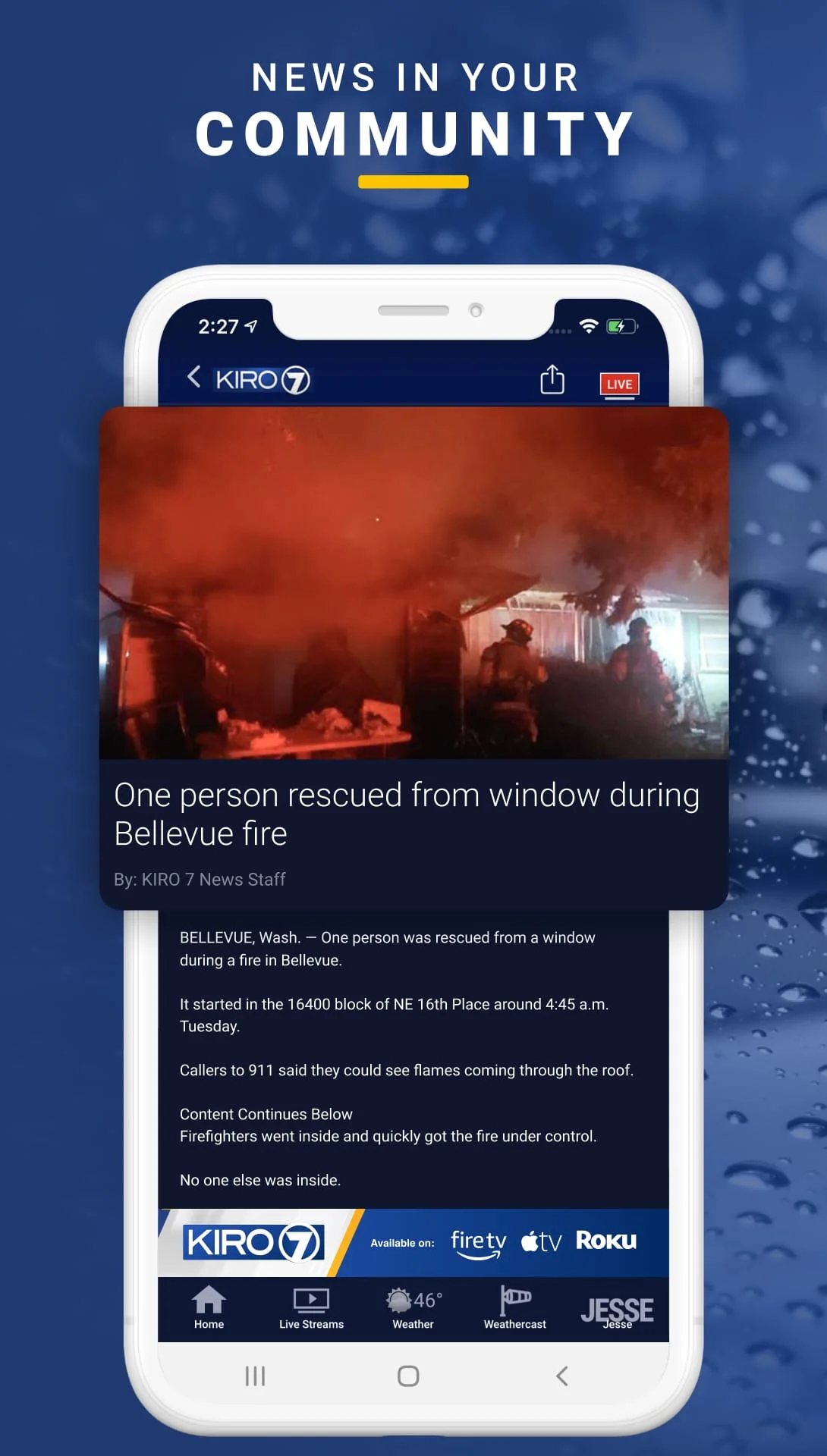 KIRO 7 News App - Seattle Area Screenshot 4