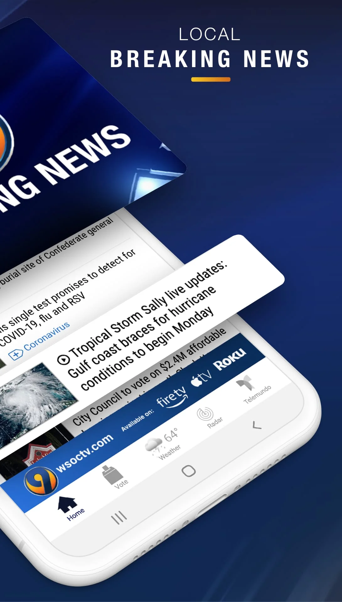 WSOC-TV Channel 9 News Screenshot 2