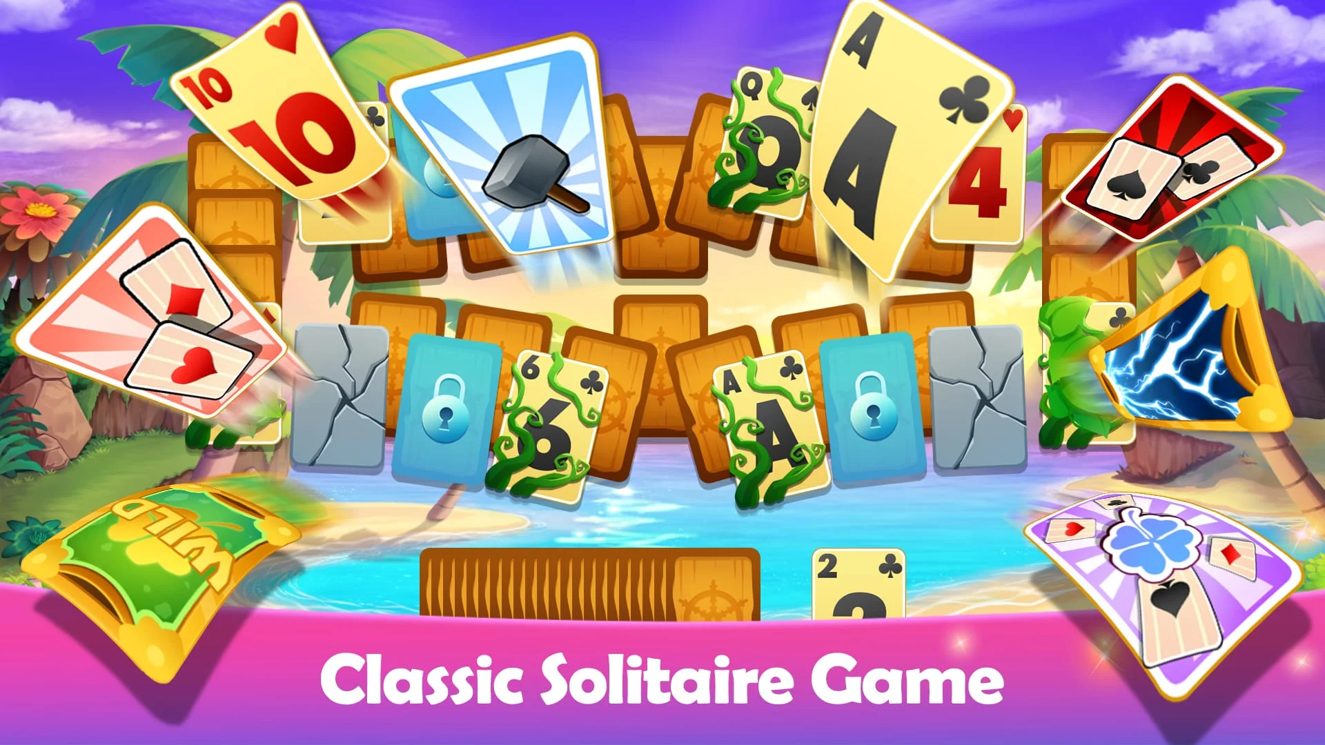 Solitaire TriPeaks - Card Game Screenshot 1