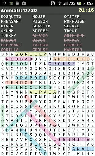 Word Search Screenshot 2