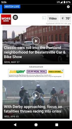 WDRB News Screenshot 4