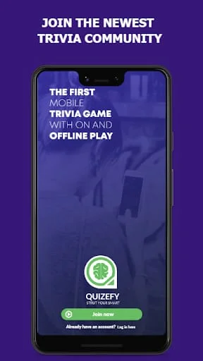 Quizefy – Group,1v1,SP Trivia Screenshot 1