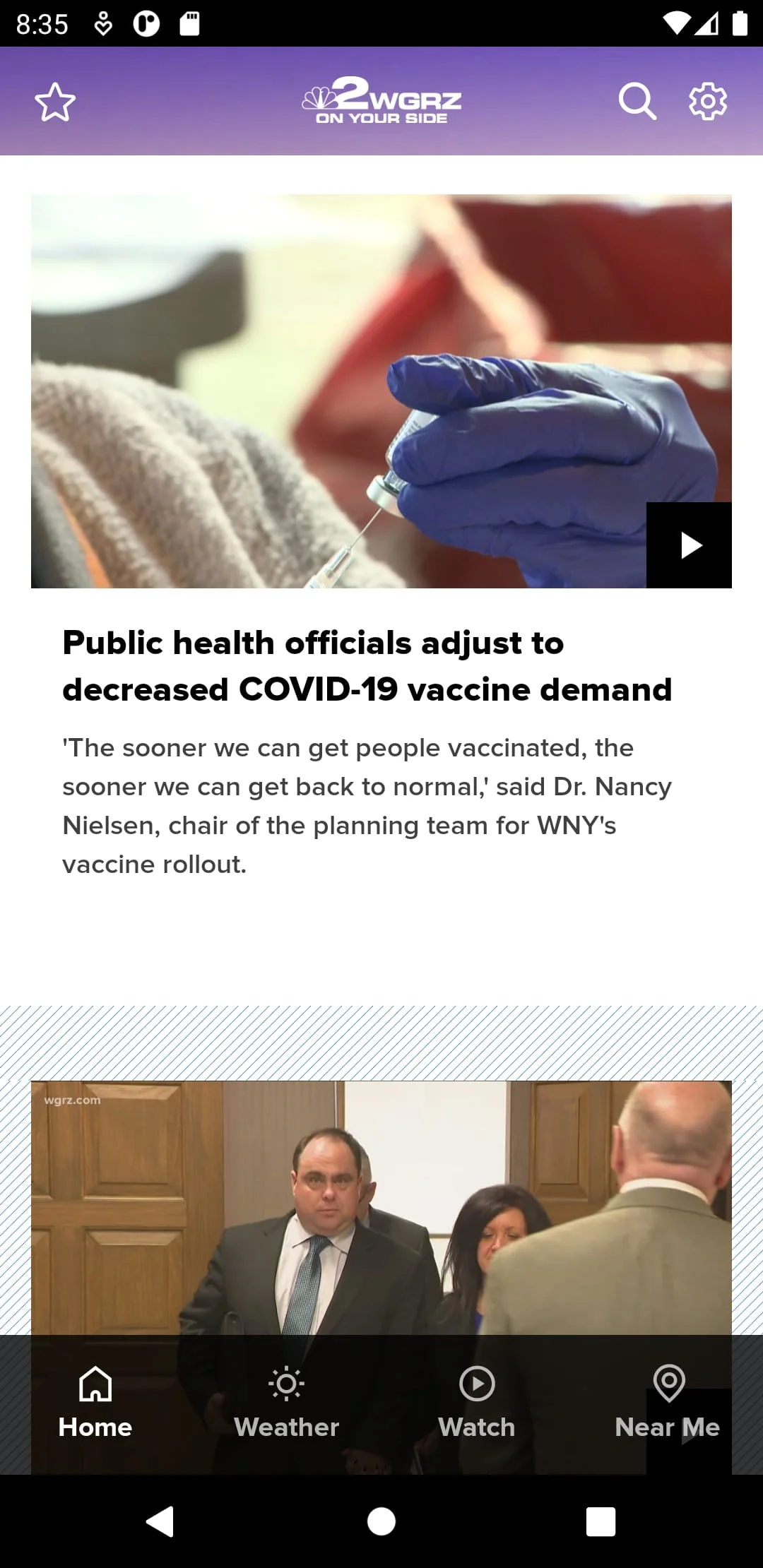 Buffalo News from WGRZ Screenshot 1