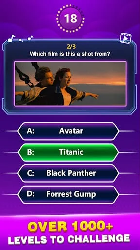 Movie Trivia - Quiz Puzzle Screenshot 1