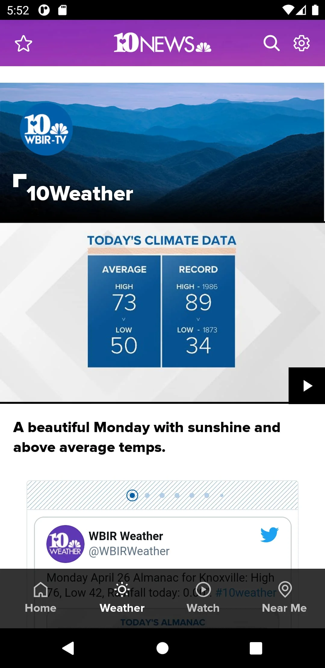Knoxville News from WBIR Screenshot 2