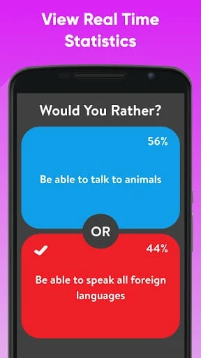 Would You Rather Choose? Screenshot 2