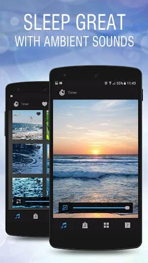 White Noise Sleep Sounds: rain Screenshot 1