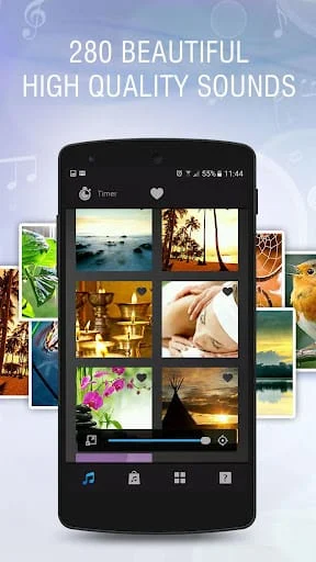 White Noise Sleep Sounds: rain Screenshot 2