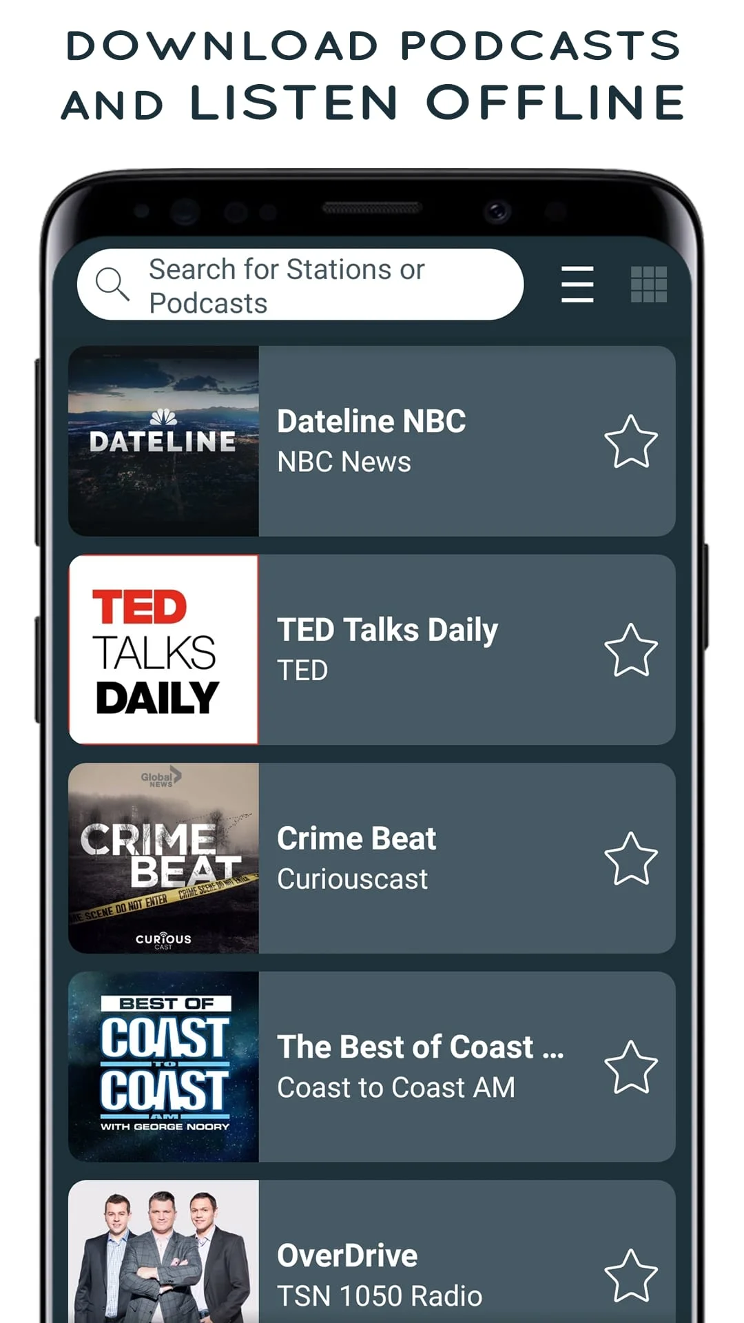 Radio Canada: Radio Player App Screenshot 4