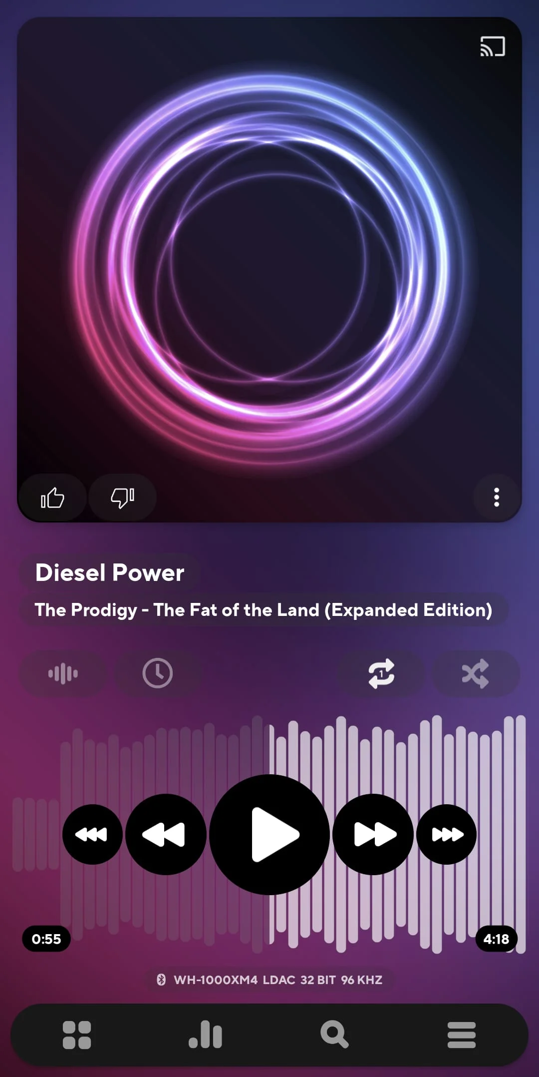 Poweramp Music Player (Trial) Screenshot 1