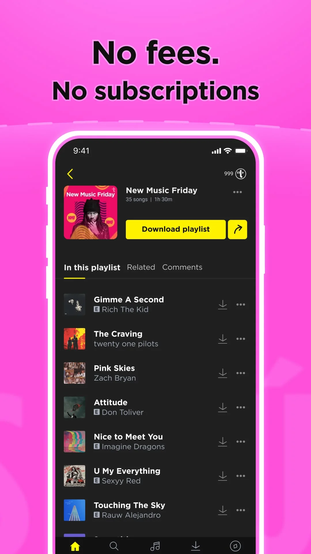 TREBEL: Music, MP3 & Podcasts Screenshot 3