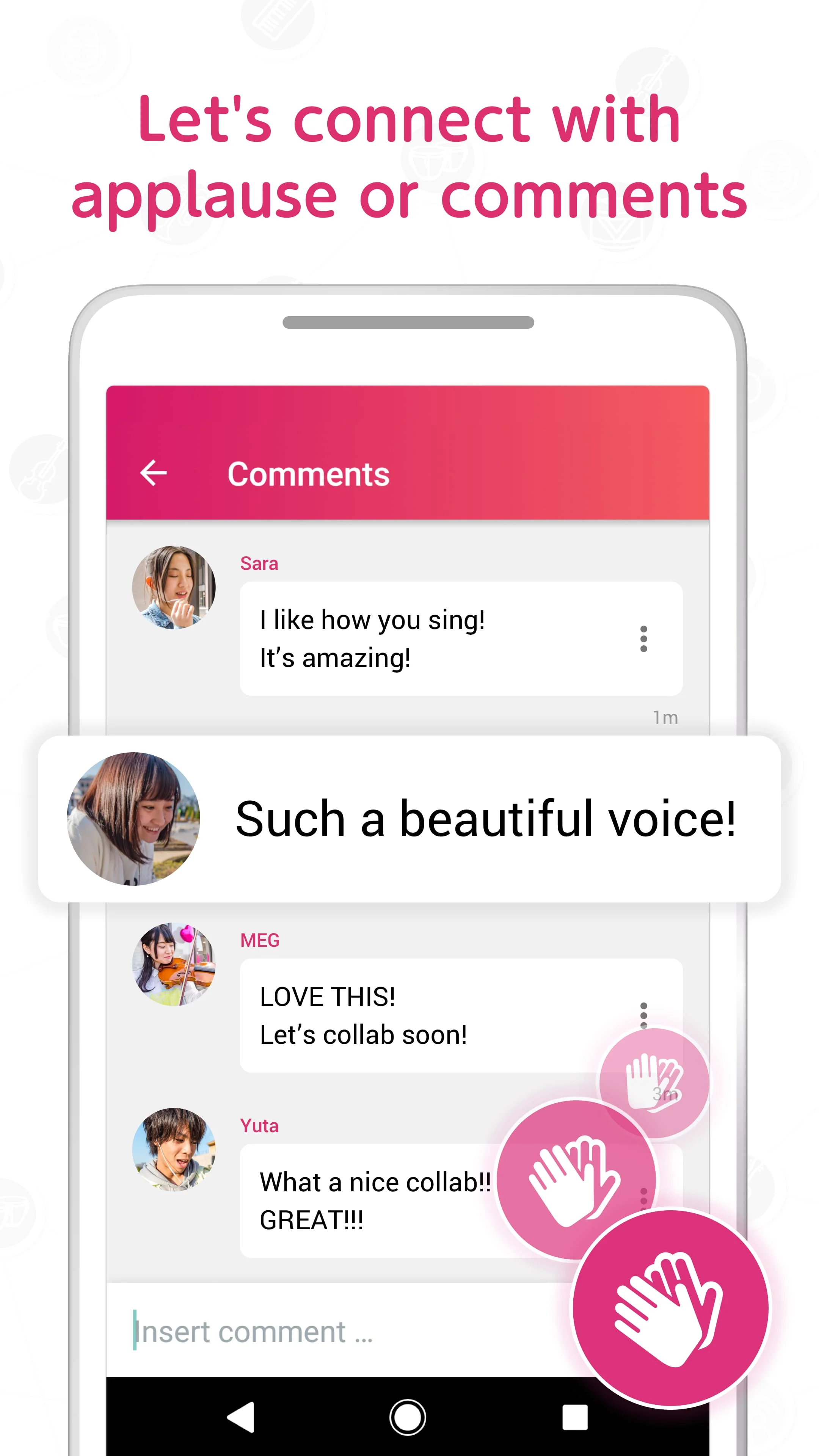Record your music, sing - nana Screenshot 4