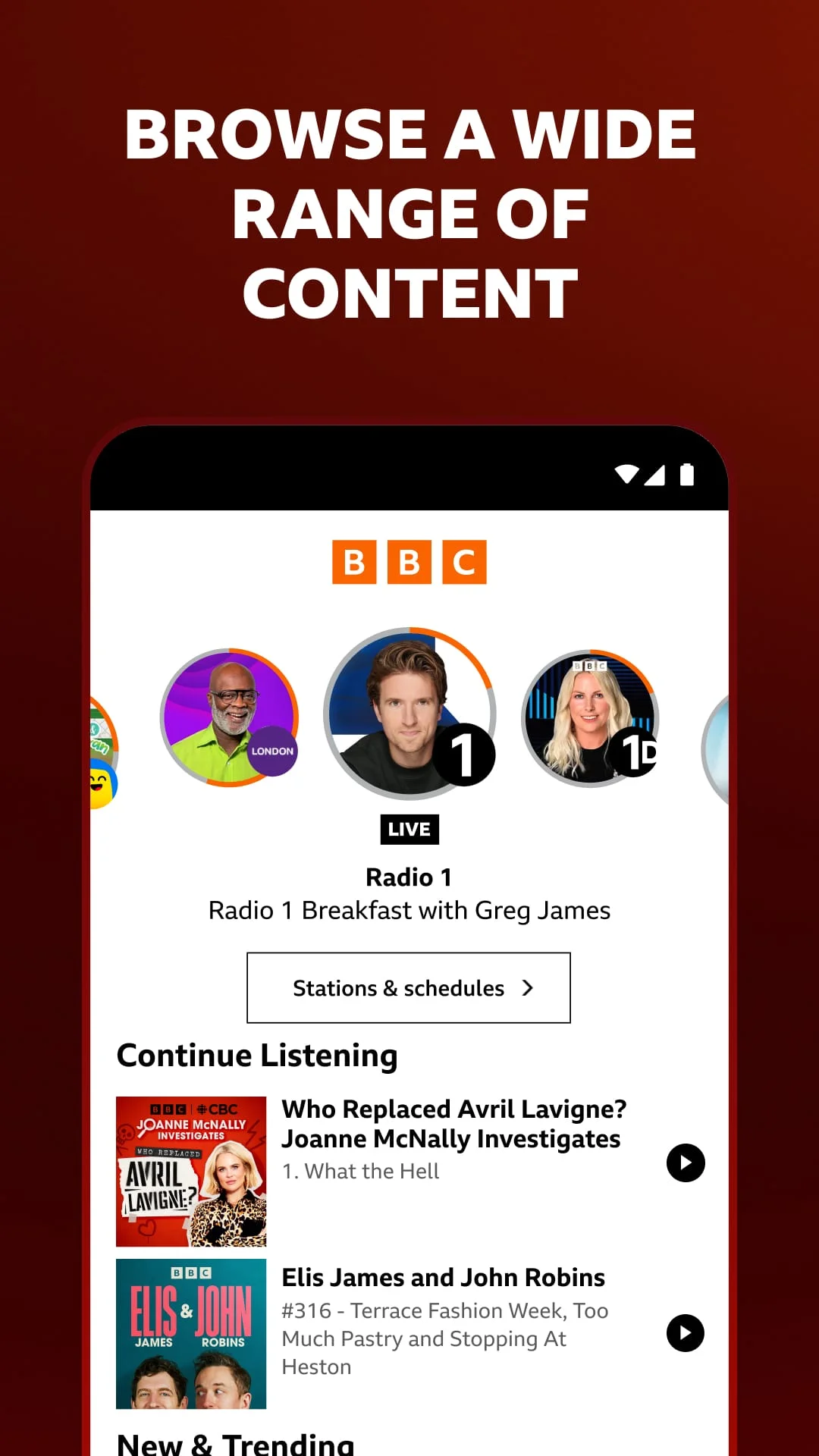 BBC Sounds: Radio & Podcasts Screenshot 4