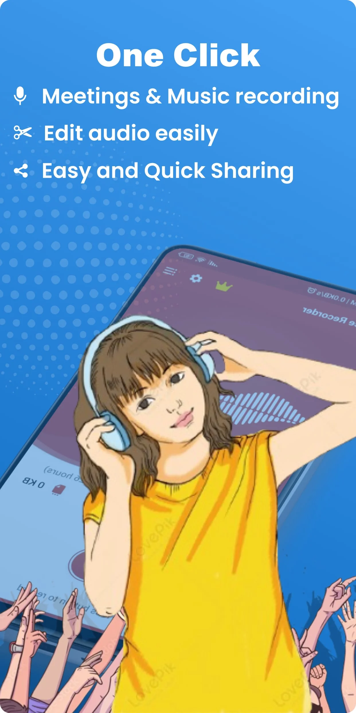 Voice Recorder : Recording App Screenshot 3