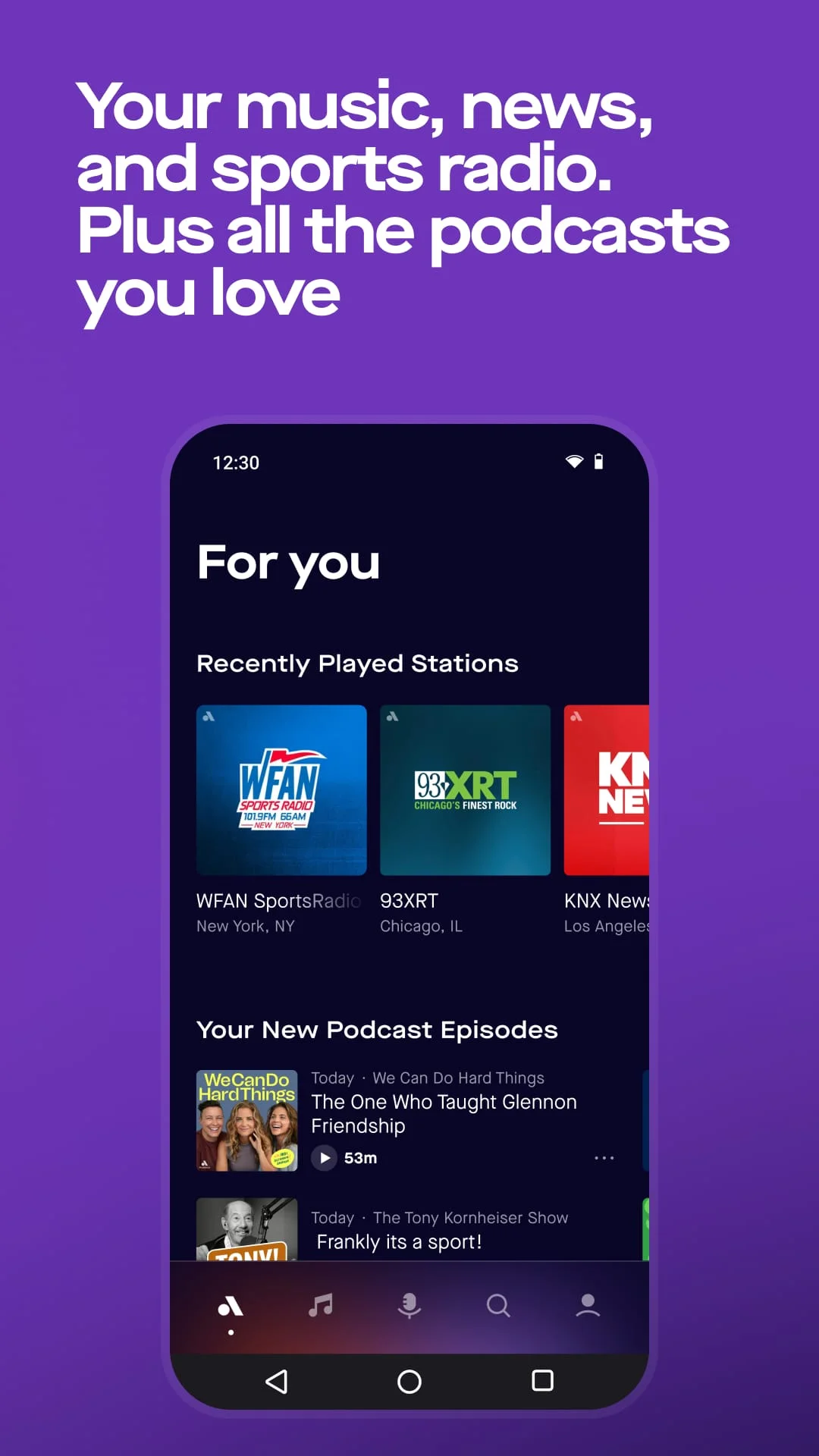 Audacy: Radio & Sports Talk Screenshot 3