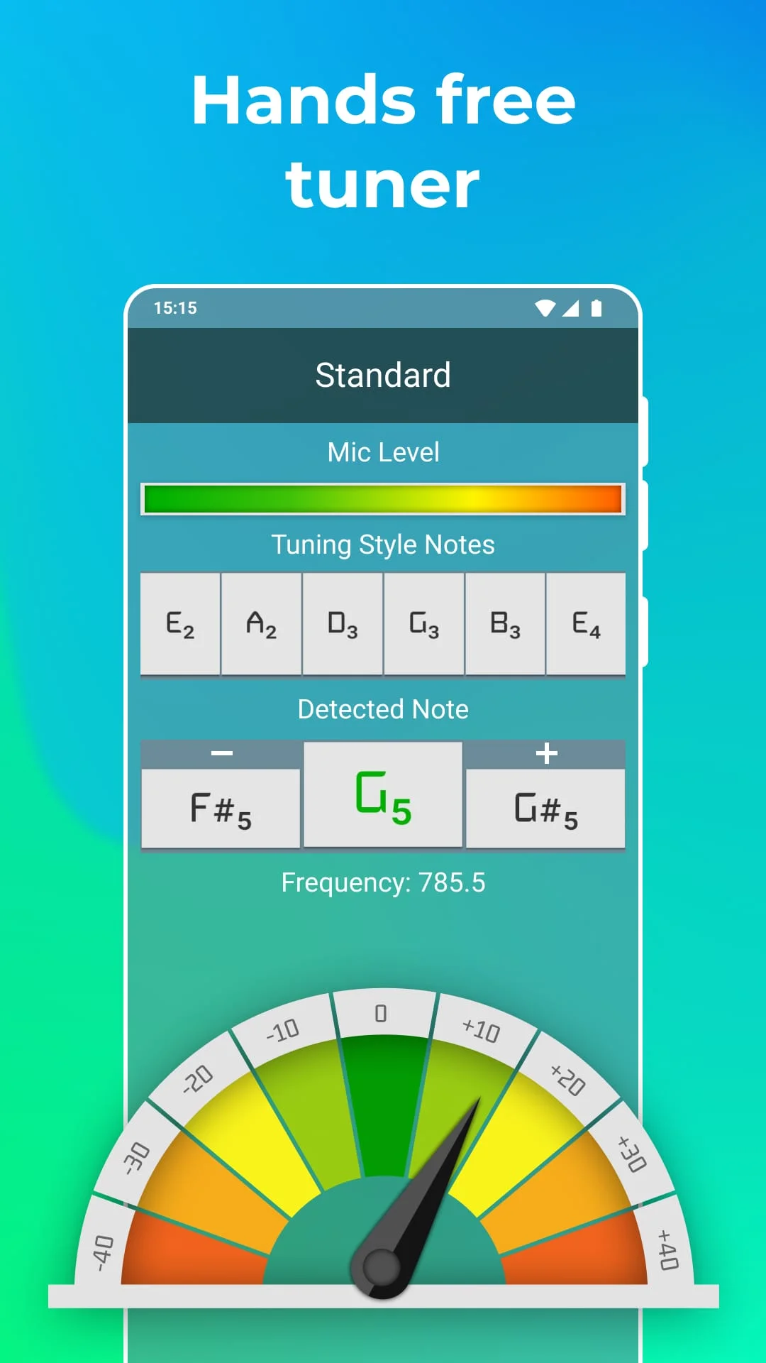 Guitar Tuner Screenshot 3