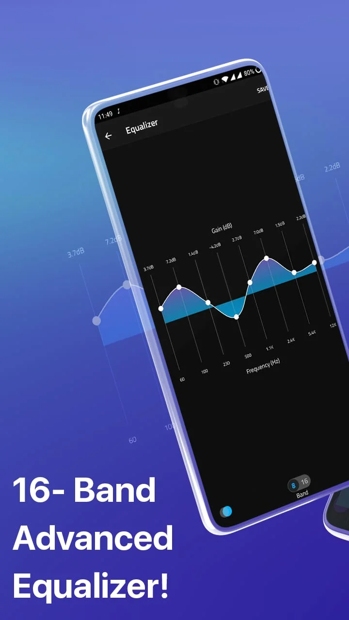 Boom: Bass Booster & Equalizer Screenshot 2