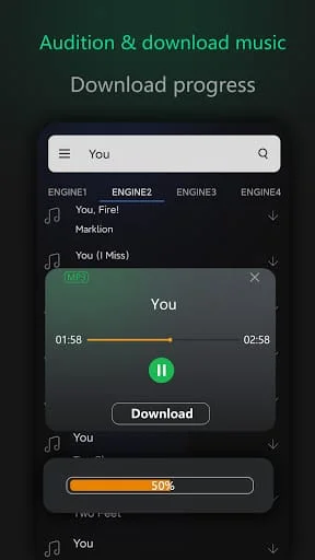 Music Downloader & MP3 Downloa Screenshot 2