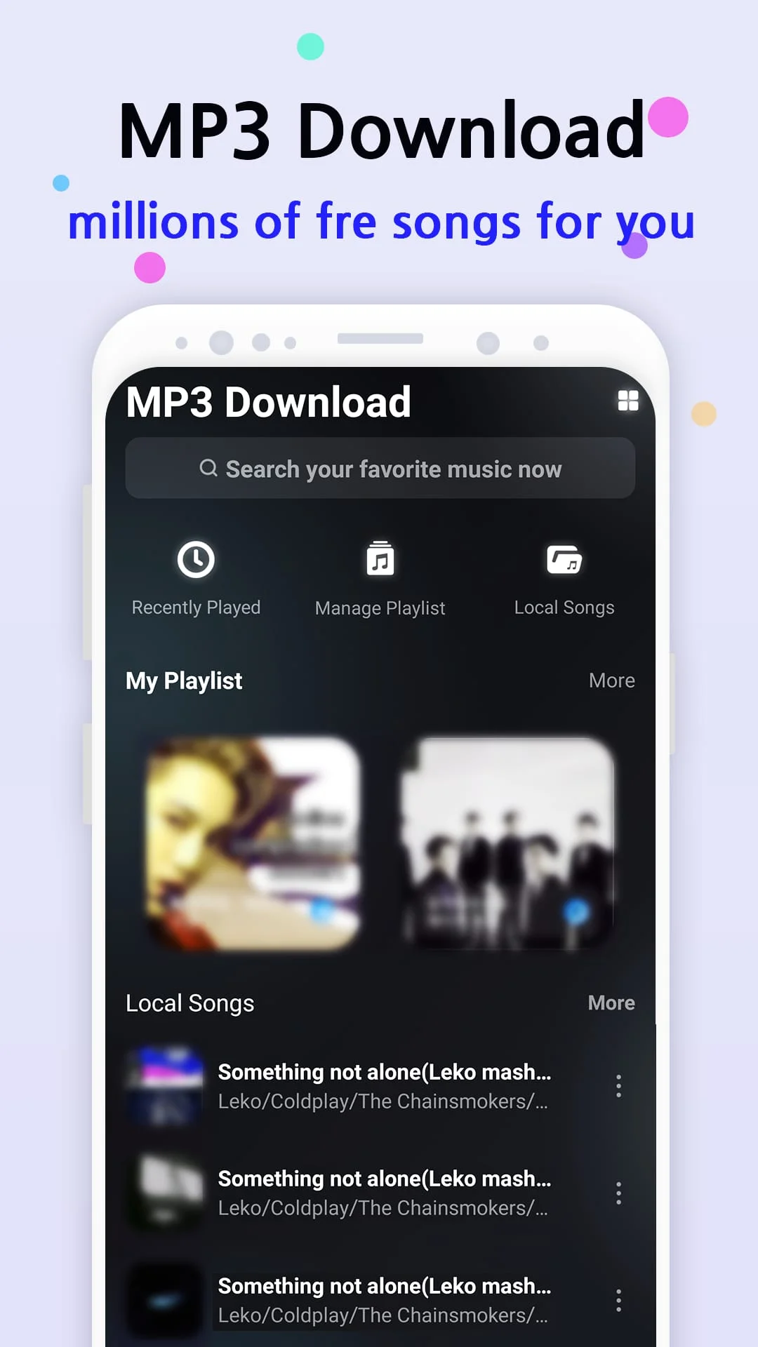MP3 Music Downloader Screenshot 2