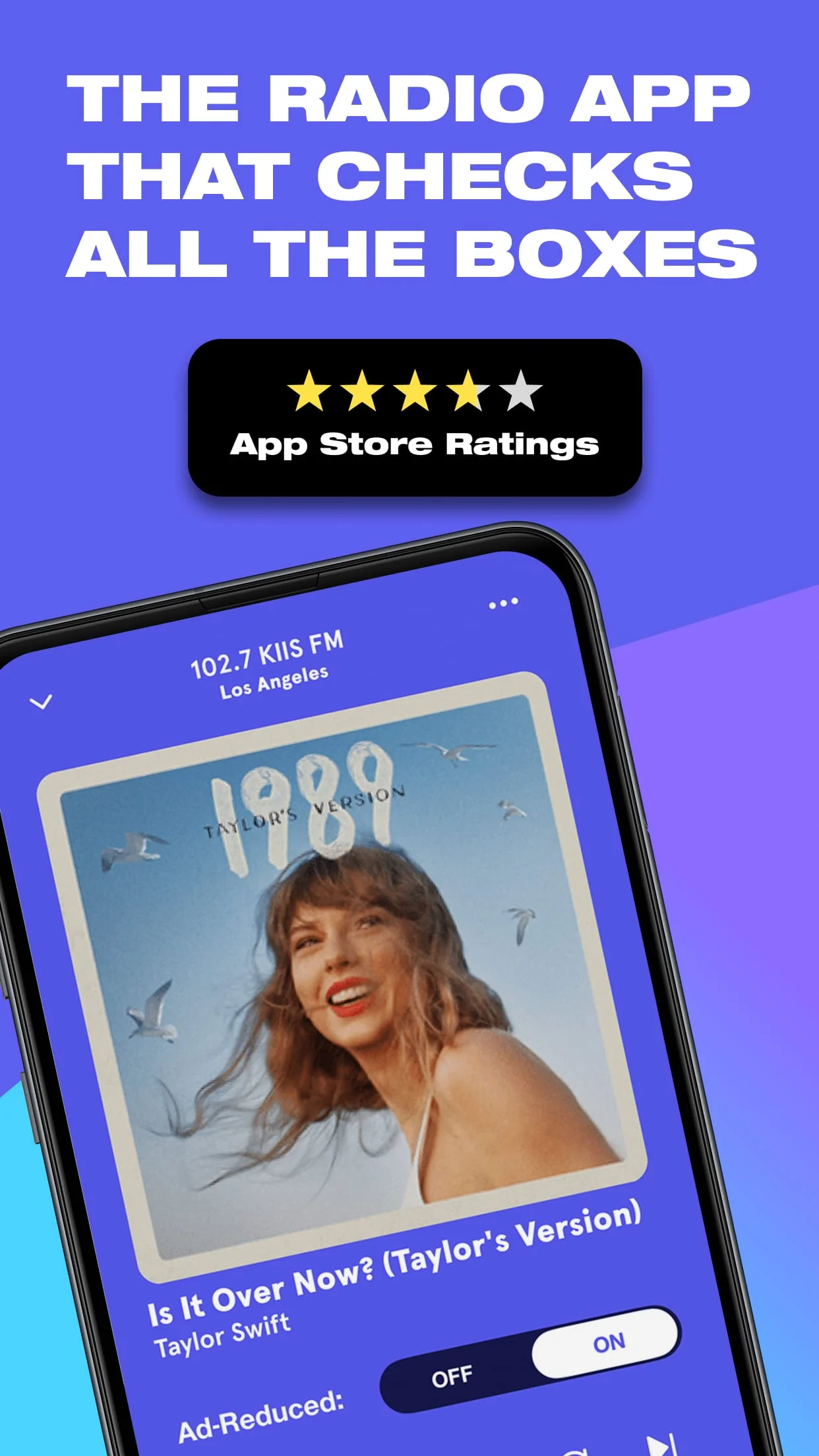 faidr: Radio, Podcasts, Music Screenshot 1