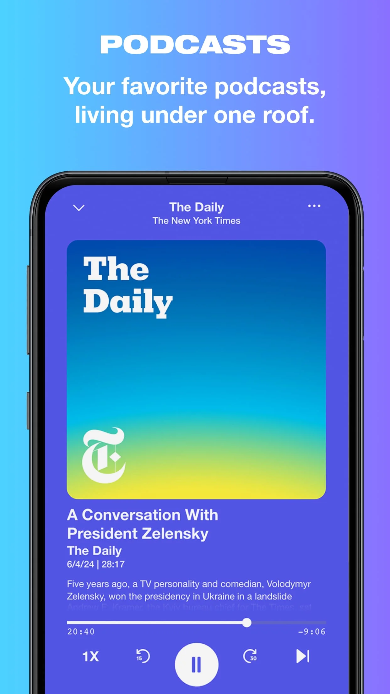 faidr: Radio, Podcasts, Music Screenshot 4