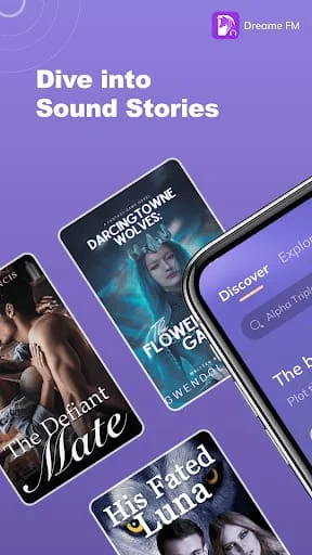 Dreame FM - Audiobooks & Story Screenshot 1