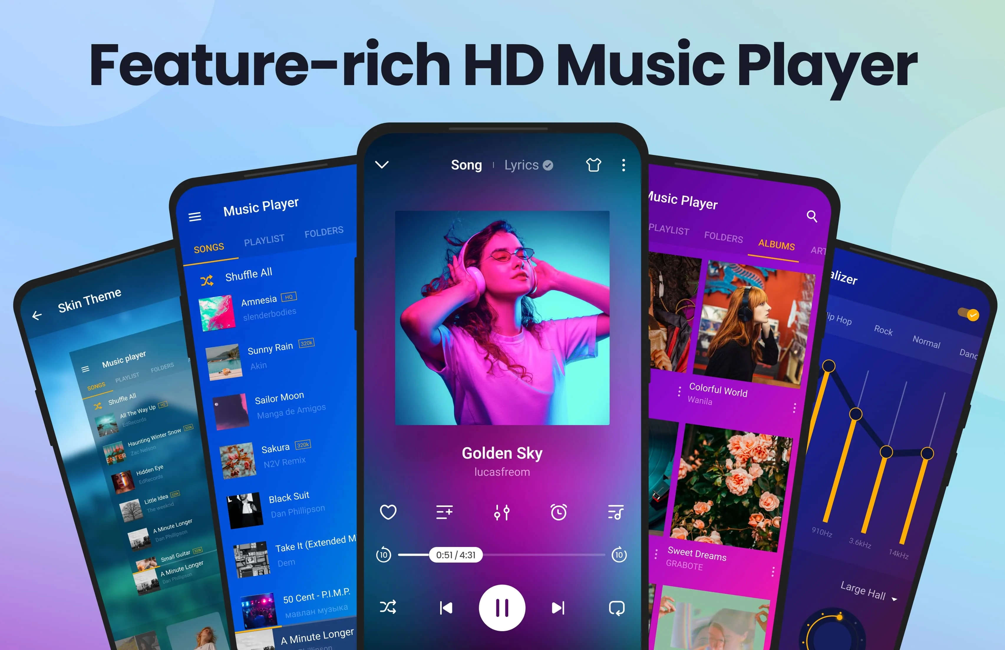 Music Player & MP3 Player Screenshot 1