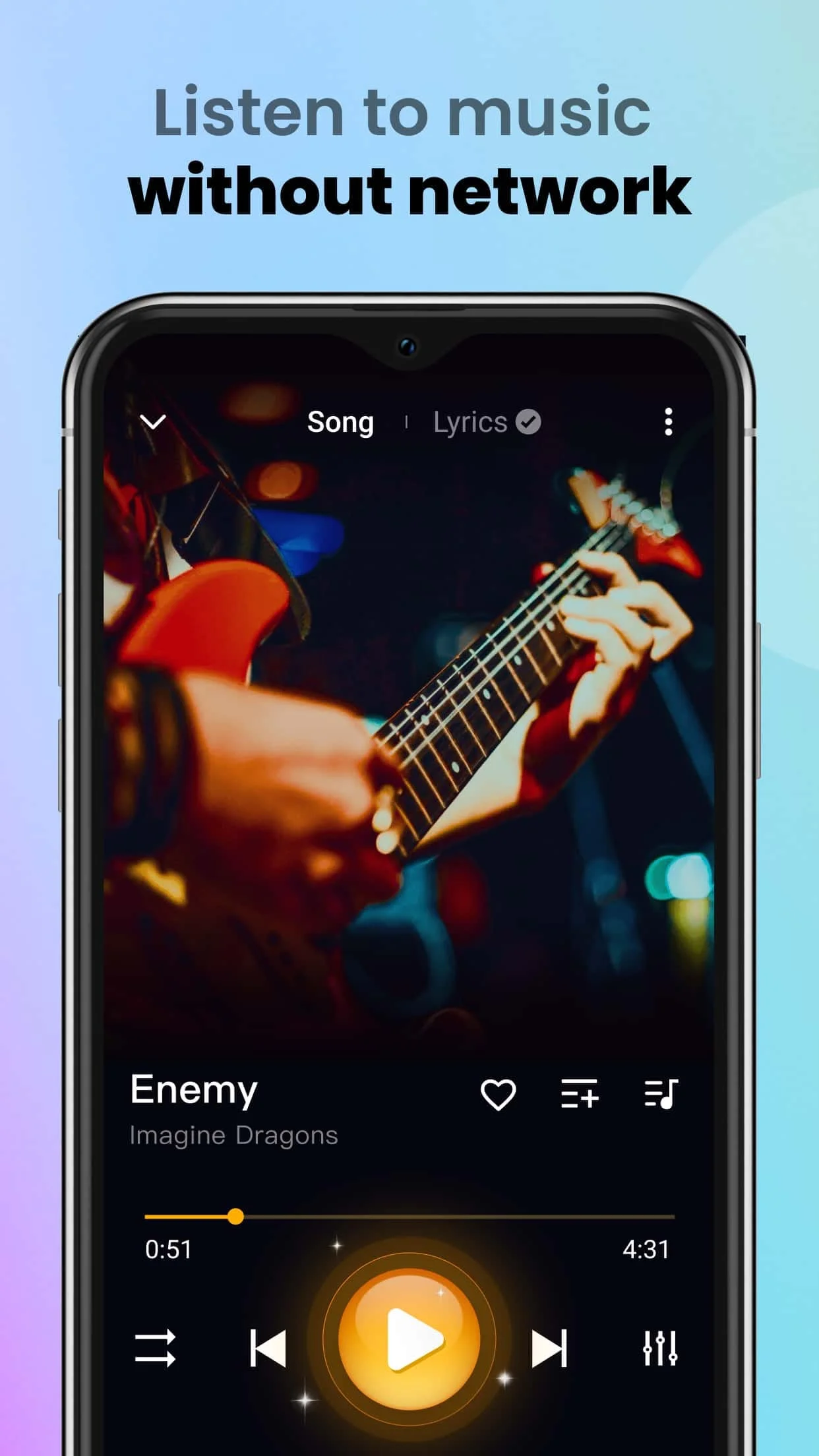 Music Player & MP3 Player Screenshot 3