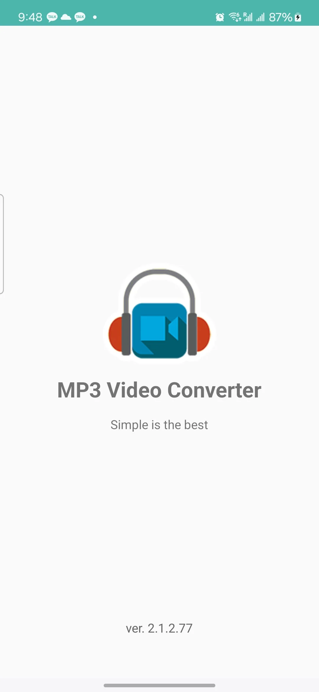 MP3 Video Converter Screenshot 1