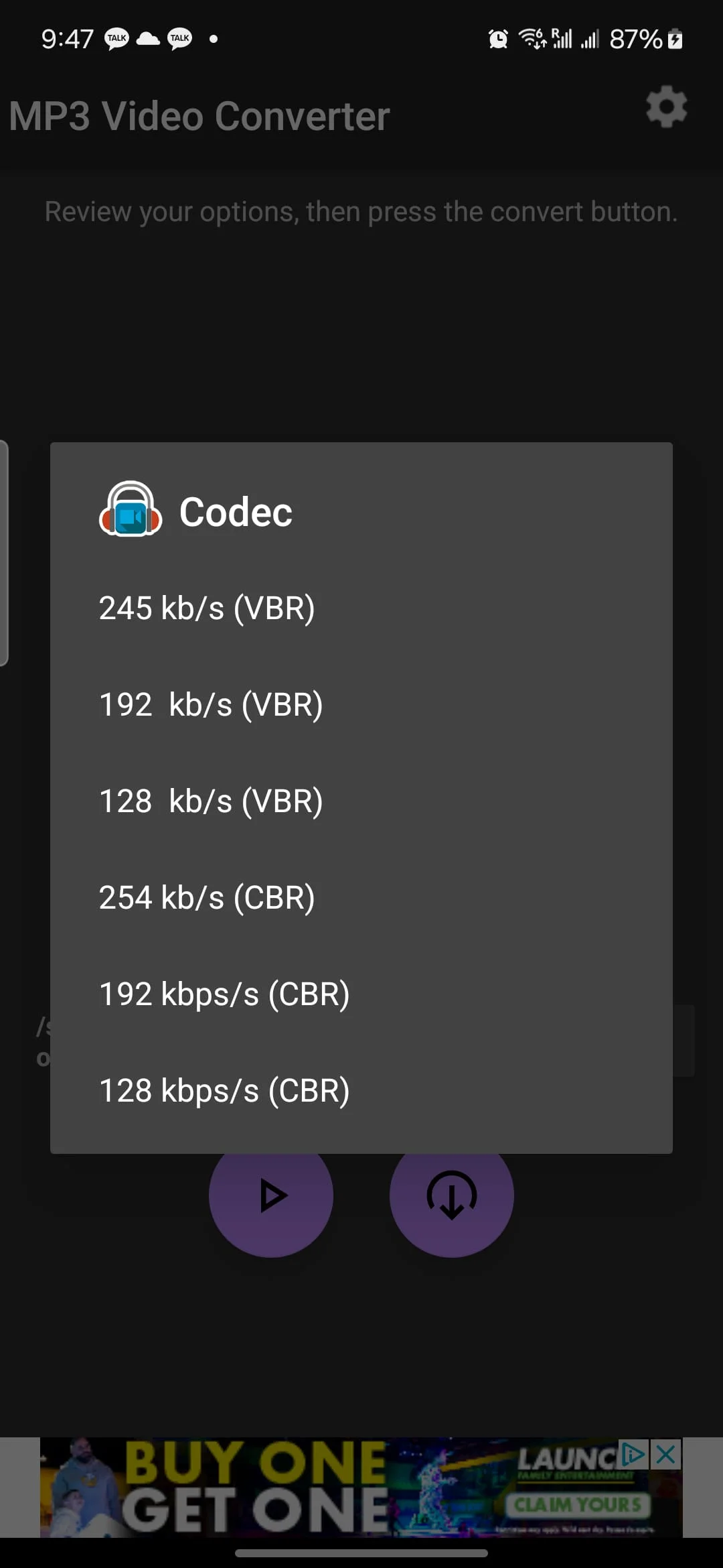 MP3 Video Converter Screenshot 3