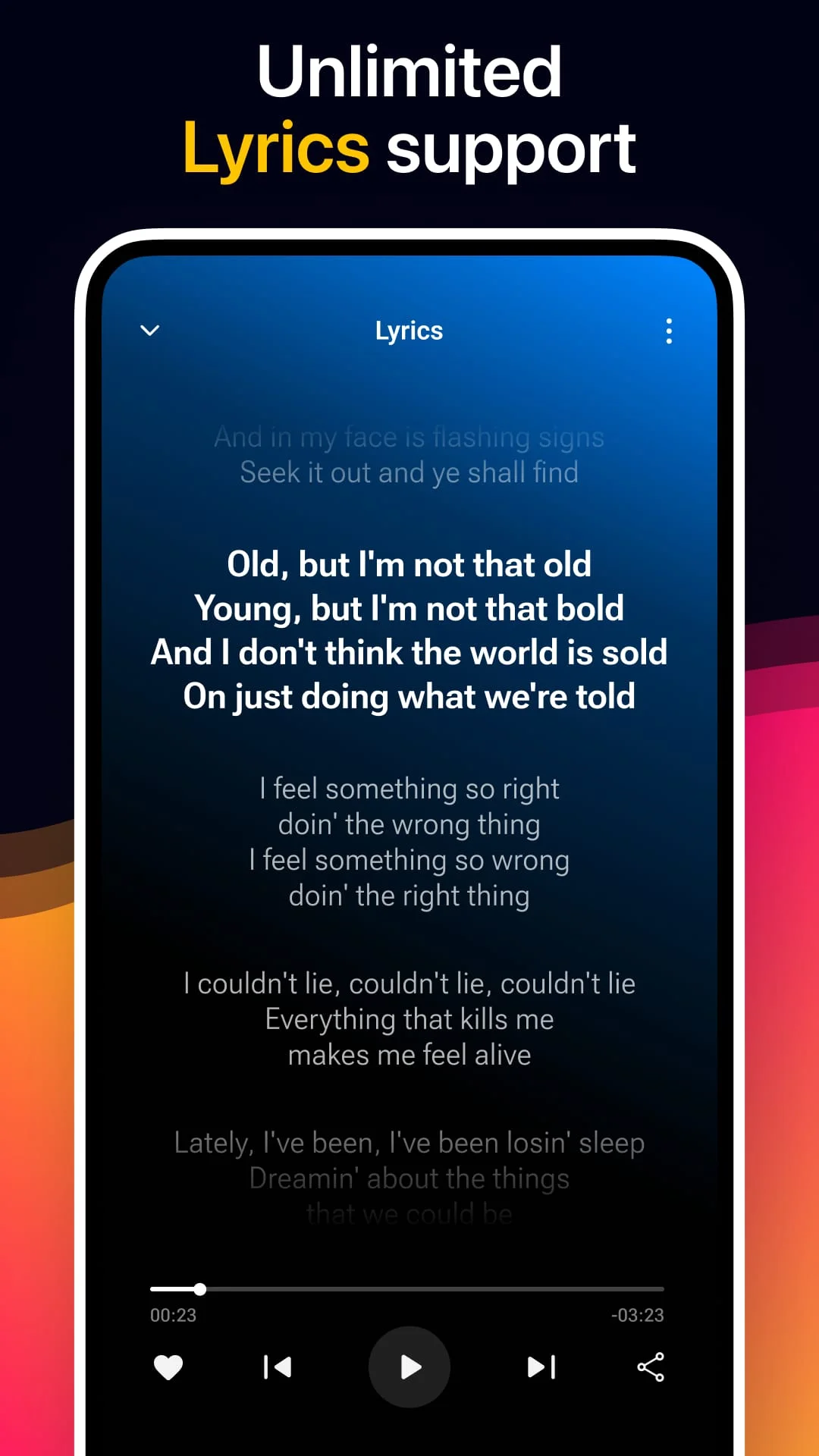 Music Player - MP3 Player Screenshot 3