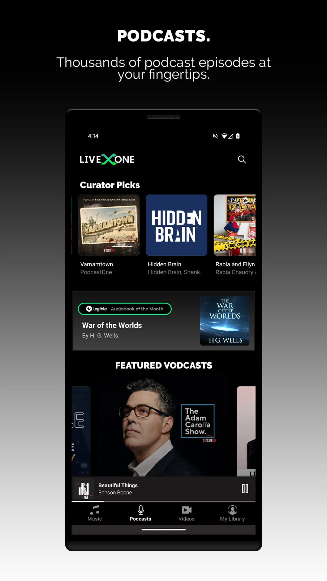 LiveOne: Stream Music & More Screenshot 4