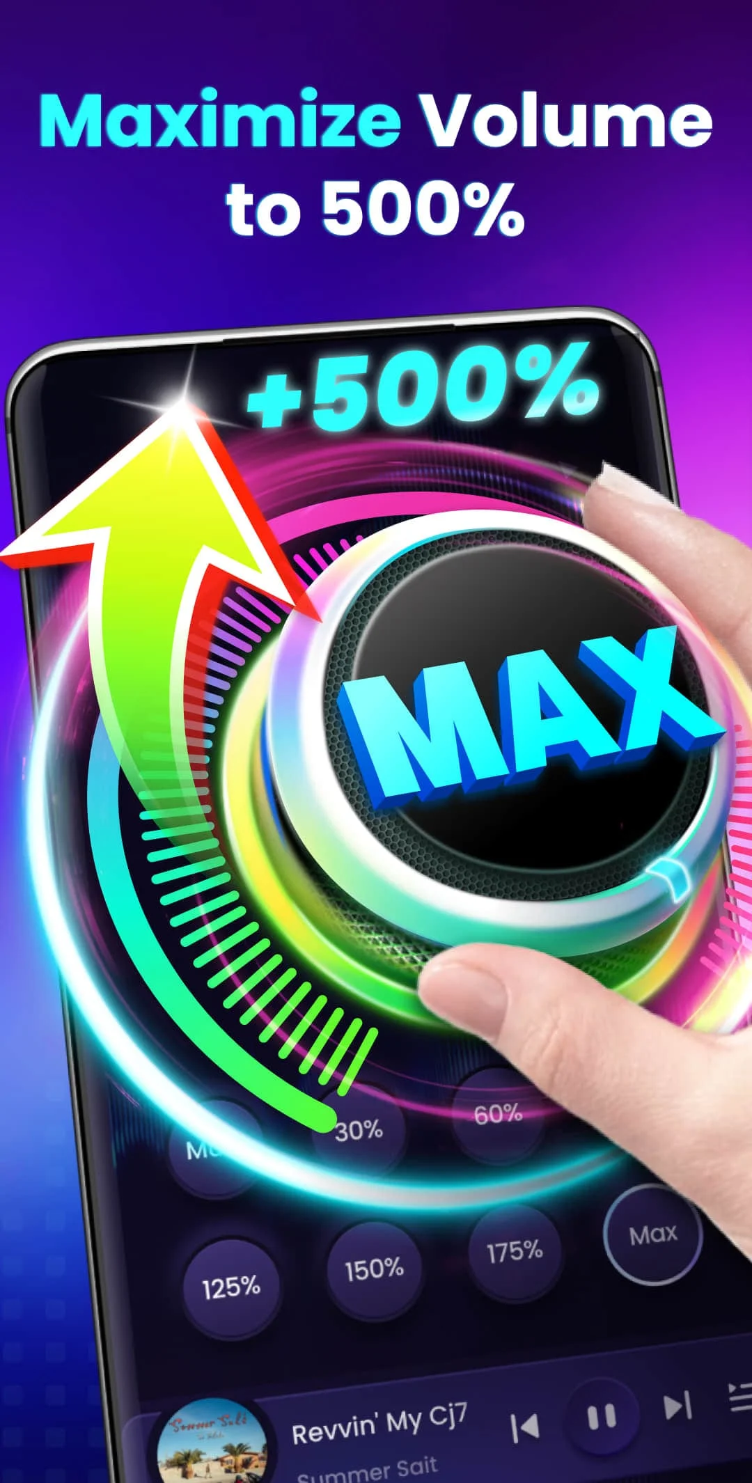 Volume Booster - Sound Booster Screenshot 2